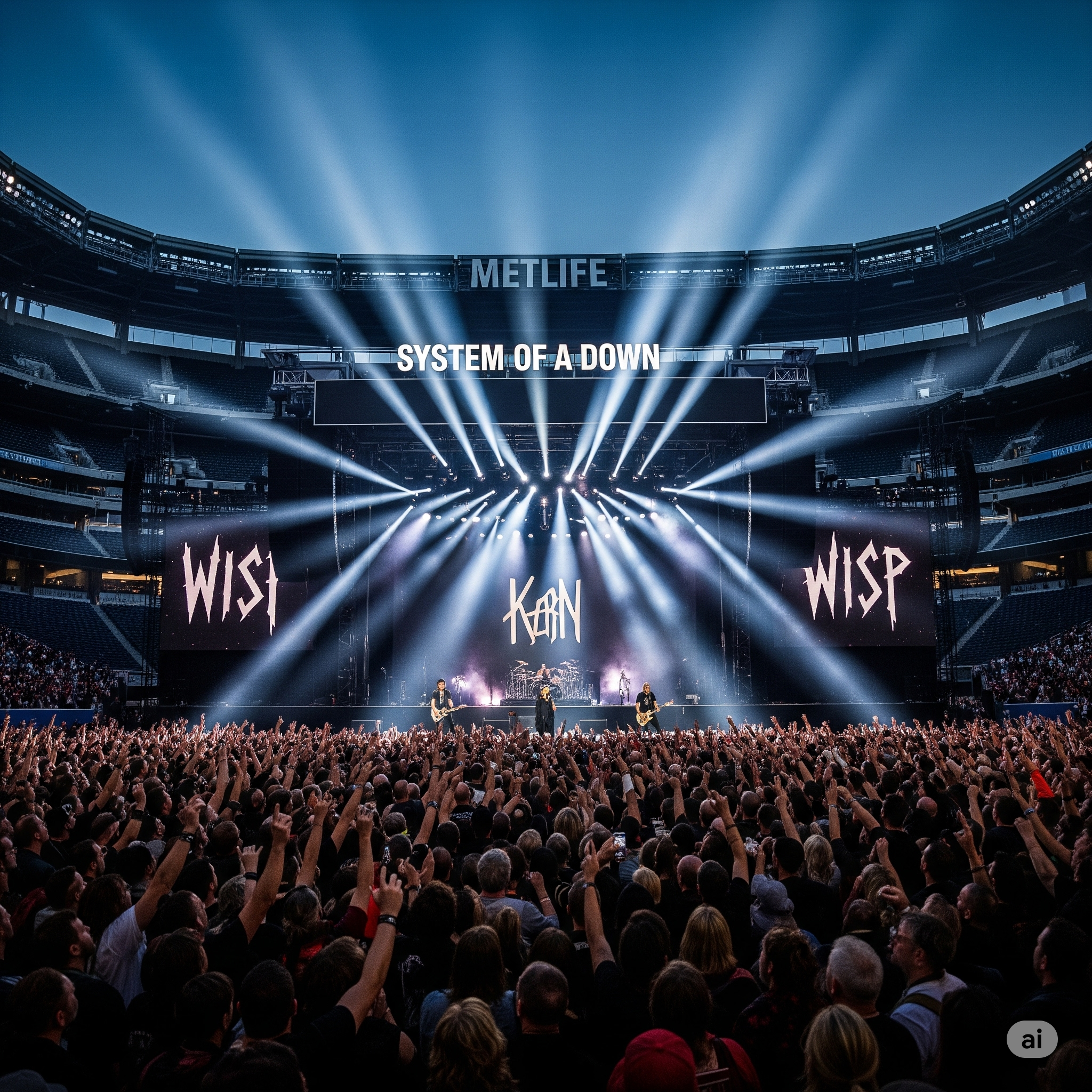 System of A Down & Korn & Wisp